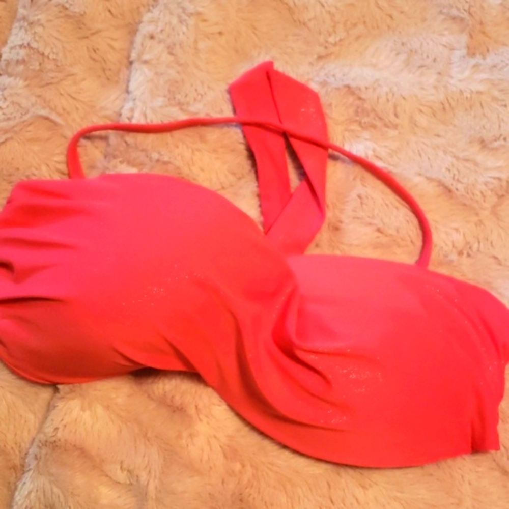 Bikini Top...pink..XL